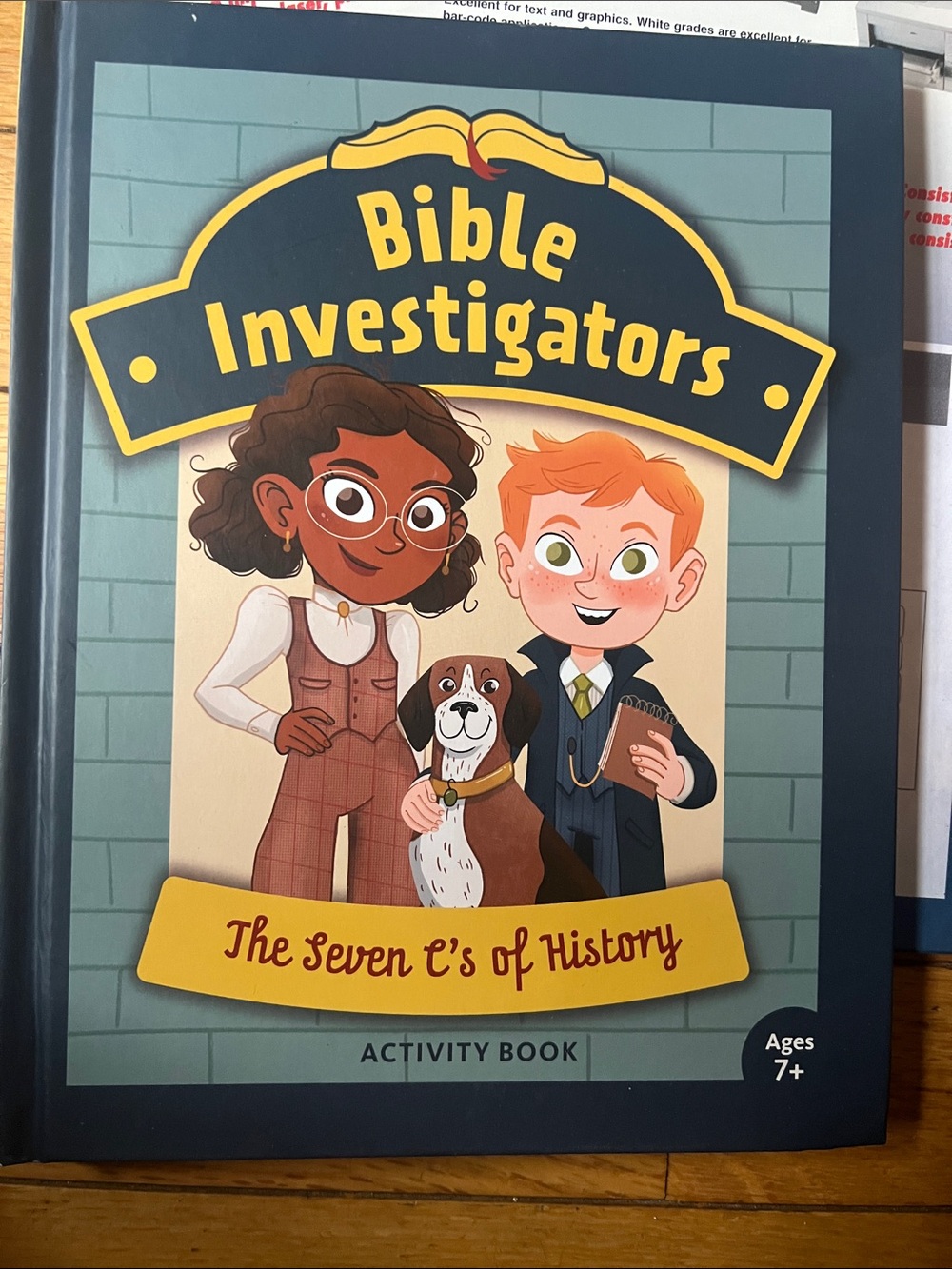 Bible Investigators Activity Book - The Seven C's of History